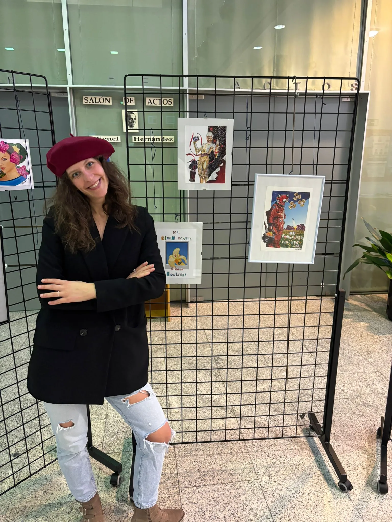 Exposición en la Biblioteca Pública María Moliner (Villaverde)